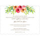Watercolor Floral Invitations Image 6 of 7